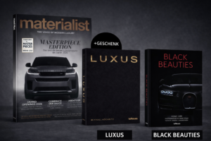 Materialist Jahresabonnement (sechs Ausgaben plus Black Beauties: Iconic Cars oder Luxus)