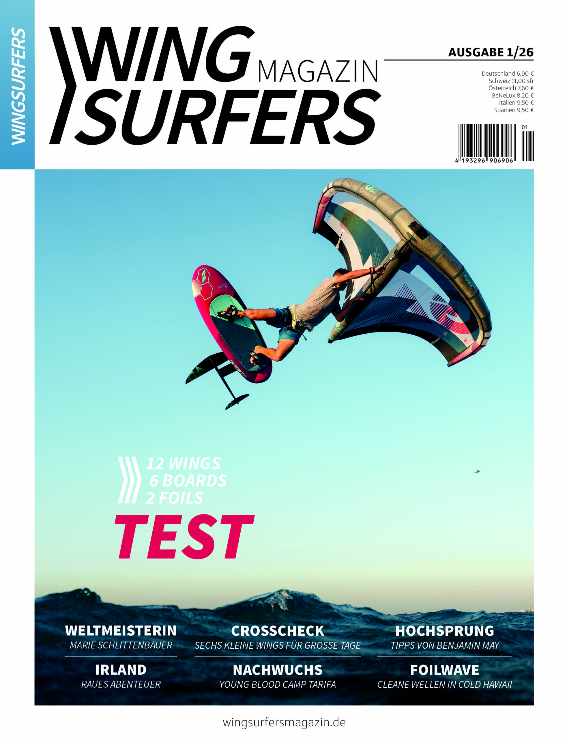 WS-0126_Cover WING SURFERS-Jahresabonnement